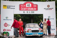 Rallye Český Krumlov: Dojezd do cíle
